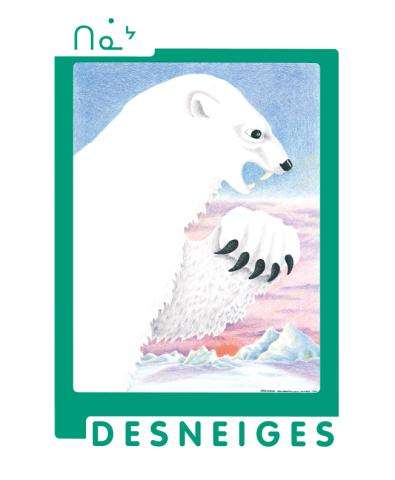 Poster: Desneiges the Polar Bear