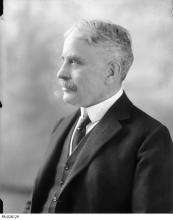 CE37-2-Japanese Black and white photograph of Prime Minister Robert Borden, in profile.